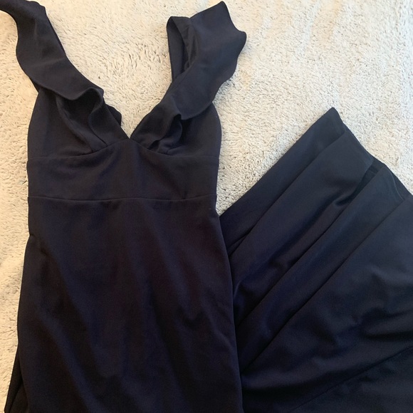 Navy blue Lulu’s ball gown - Picture 2 of 2